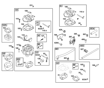 Part Location Diagram of 847027 Briggs and Stratton Valve-choke